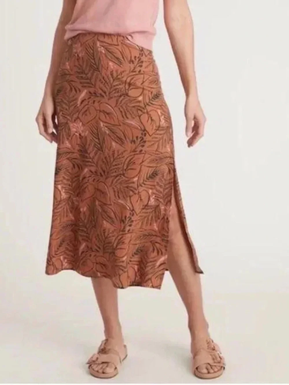 Marine Layer Summer 2022 Women’s Floral Midi Skirt (Style #10163)